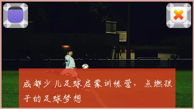 成都少儿足球启蒙训练营，点燃孩子的足球梦想